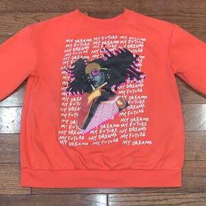 Girls Black History Month “My Dreams My Future” Sweatshirt – Girls XL